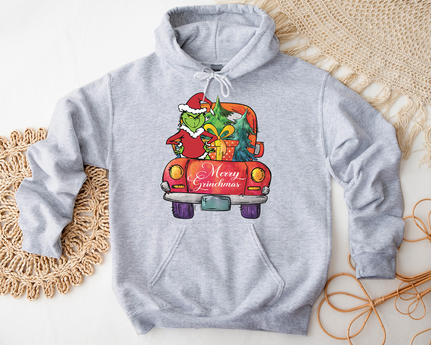 Christmas Vintage Truck Shirt, Christmas Grinch Shirt, Vintage Shirt, Merry Grinchmas T-shirt Sweatshirt Hoodie, Vintage Style, Retro style