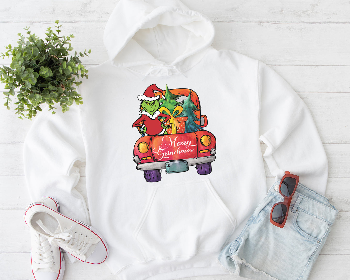 Christmas Vintage Truck Shirt, Christmas Grinch Shirt, Vintage Shirt, Merry Grinchmas T-shirt Sweatshirt Hoodie, Vintage Style, Retro style