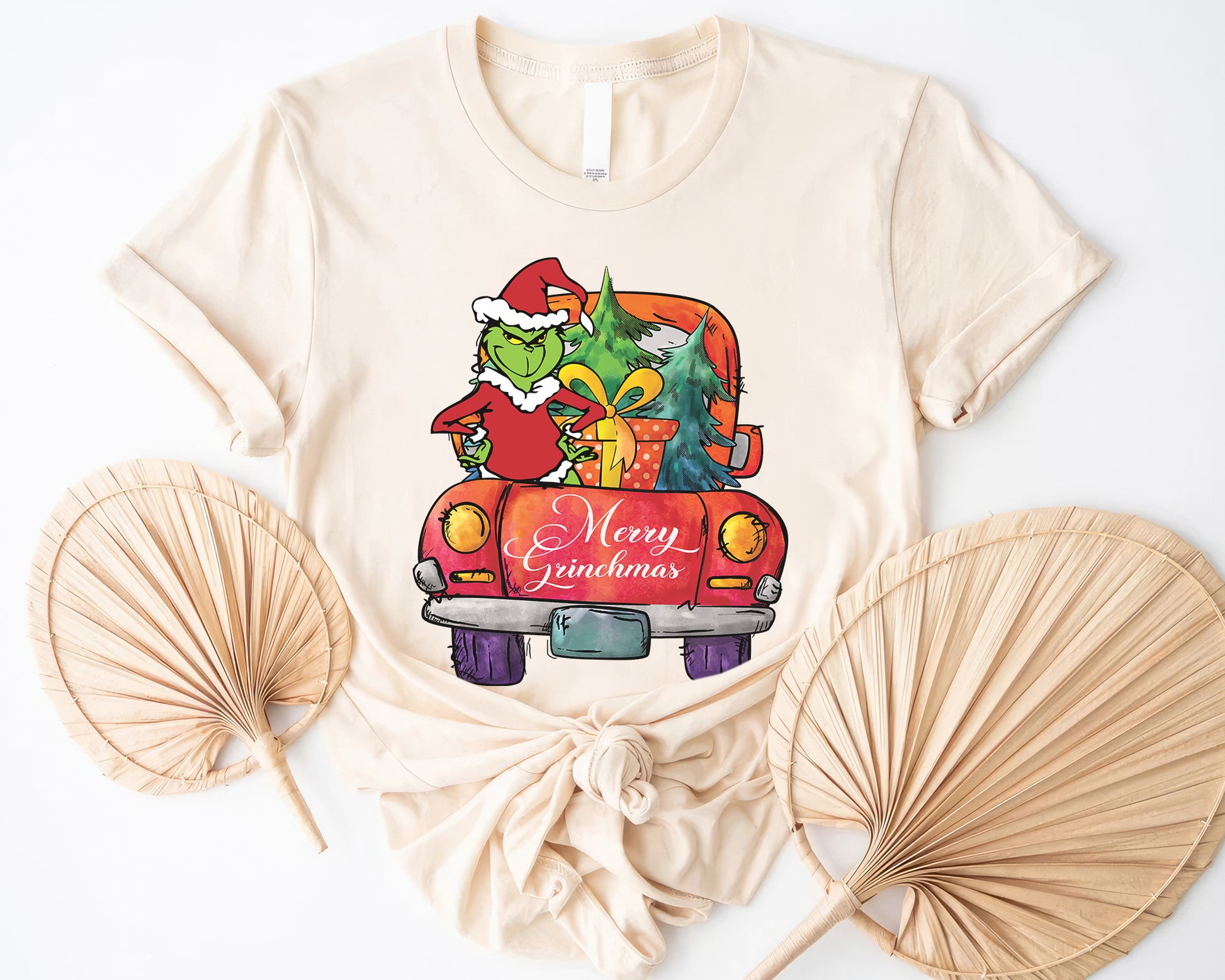 Christmas Vintage Truck Shirt, Christmas Grinch Shirt, Vintage Shirt, Merry Grinchmas T-shirt Sweatshirt Hoodie, Vintage Style, Retro style