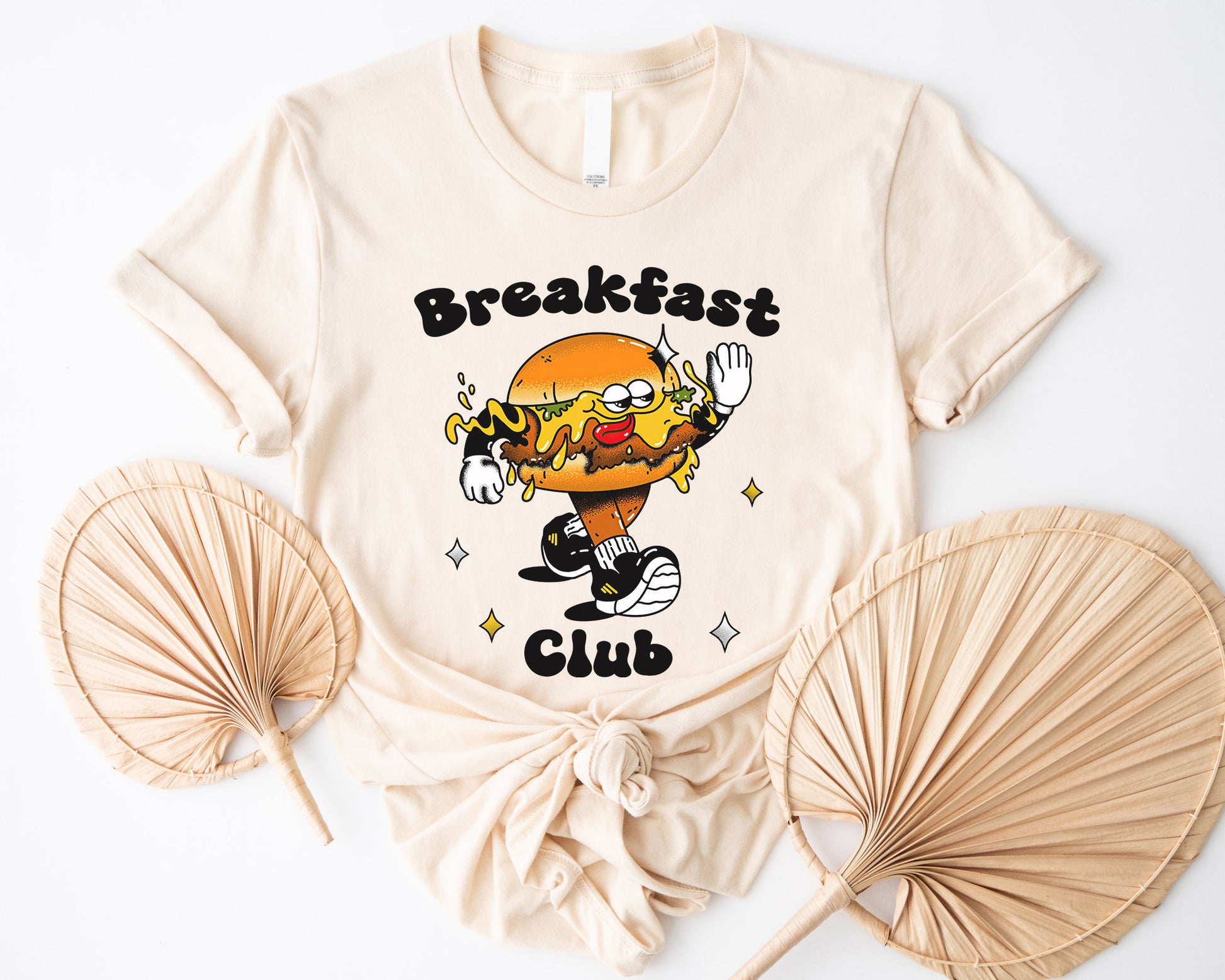 Retro Breakfast Club Shirt, Halftone Vintage Style T-Shirt, Sweatshirt, Hoodie, 80s Nostalgia Gift for Movie Lovers, Retro Aesthetic Fashion - Natural