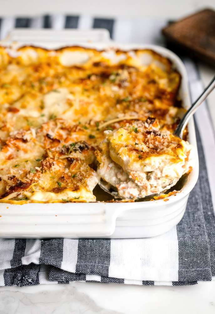 7 cozy Japanese-recipes for dinner salmon potato gratin