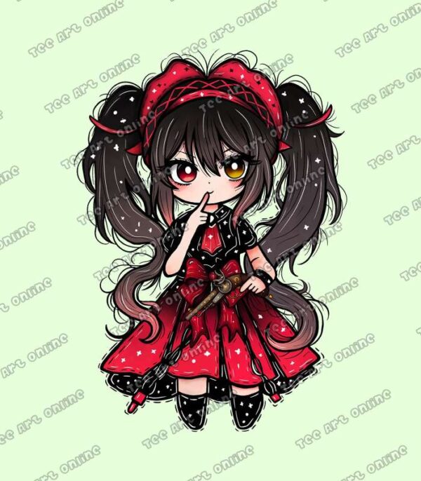 Tokisaki Kurumi chibi