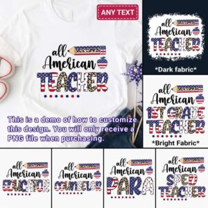 All american teacher design