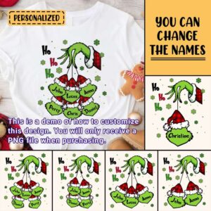 Little grinch family design