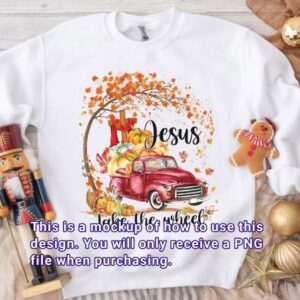 Jesus take the wheel design