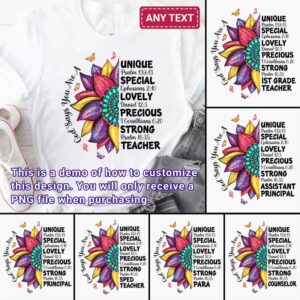 God says you are a teacher design