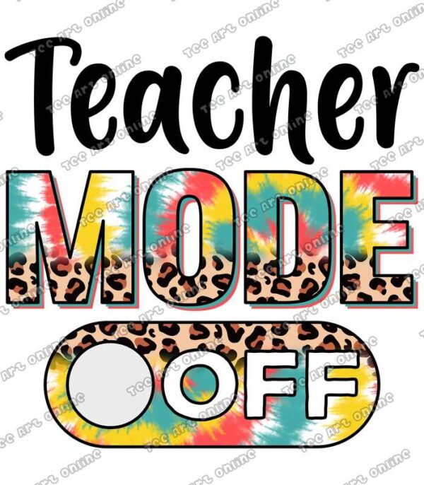 Teacher mode off design