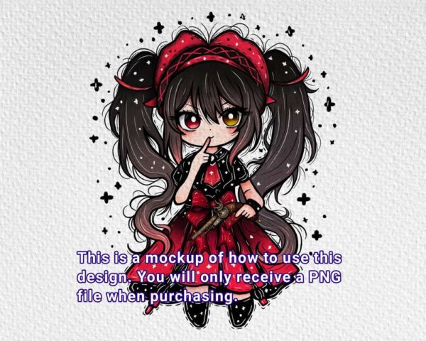 Tokisaki Kurumi chibi