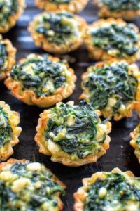 Easy greek spanakopita bites