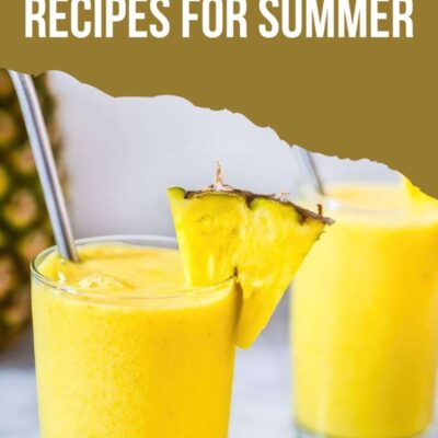 Pineapple smoothie delivers tropical summer refreshment