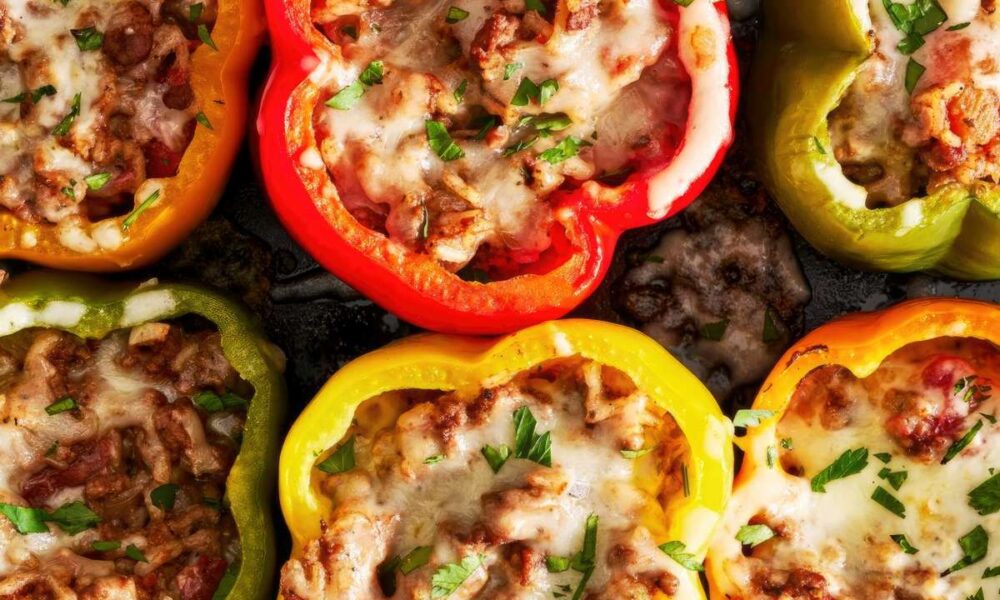 Quick and delicious stuffed peppers recipe