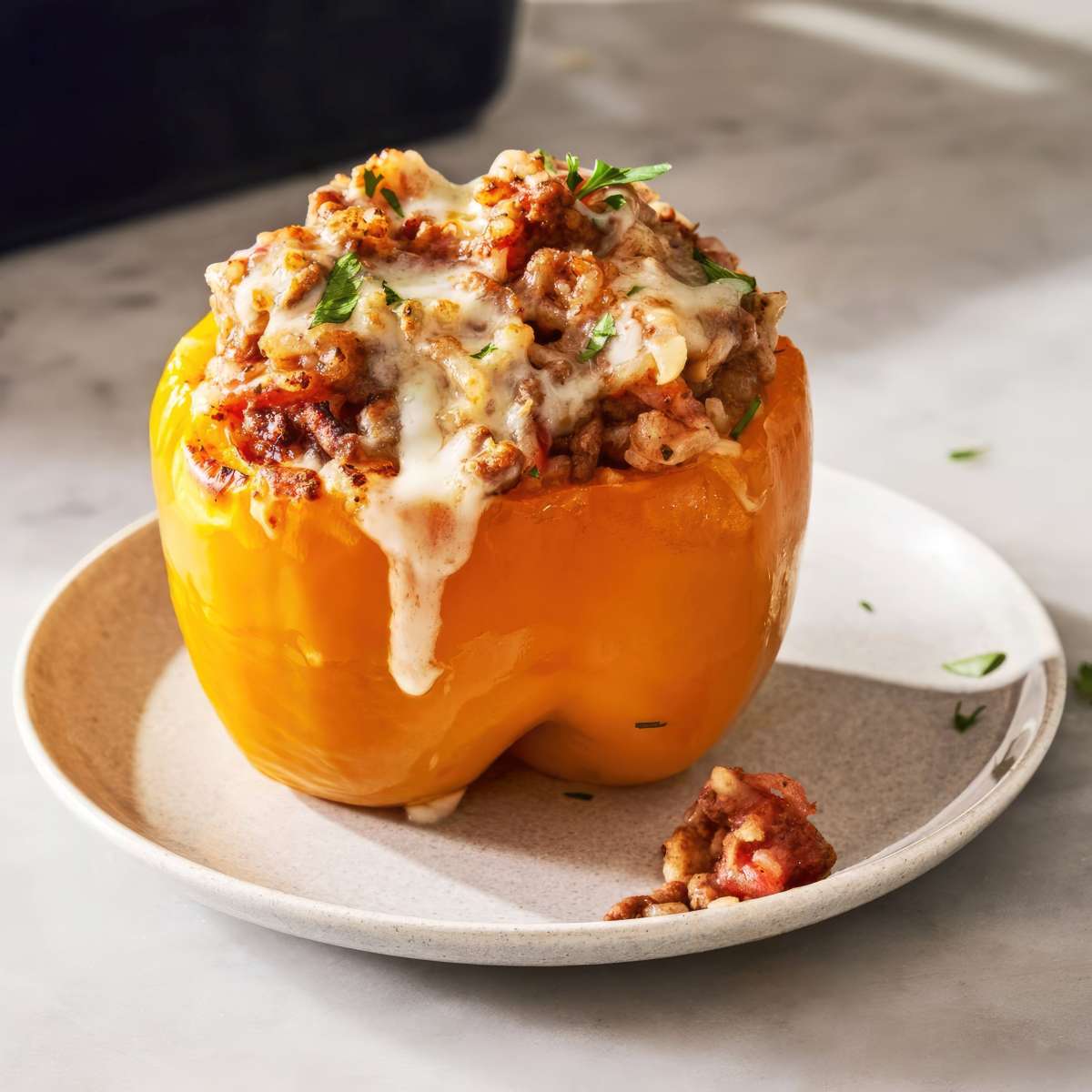 Quick and delicious stuffed peppers recipe