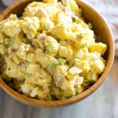 Quick and easy instant pot potato salad recipe