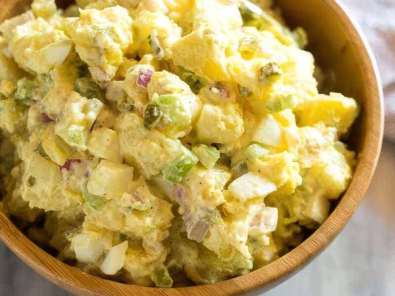 Quick and easy instant pot potato salad recipe