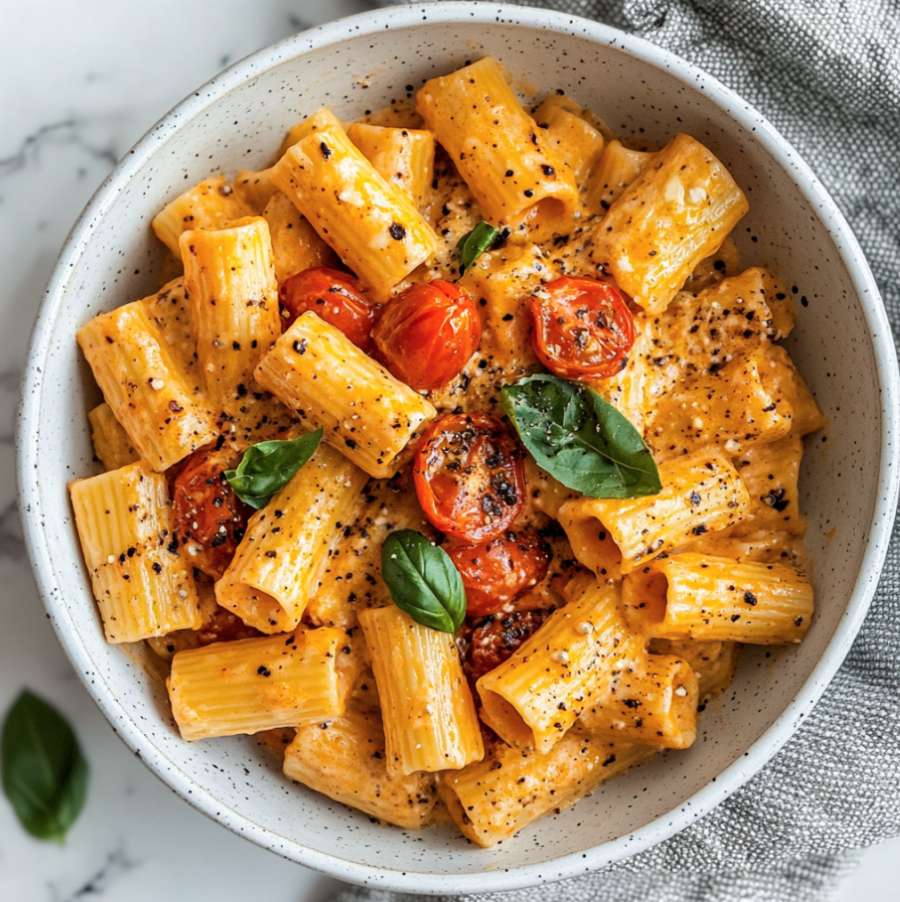 Tomato ricotta pasta