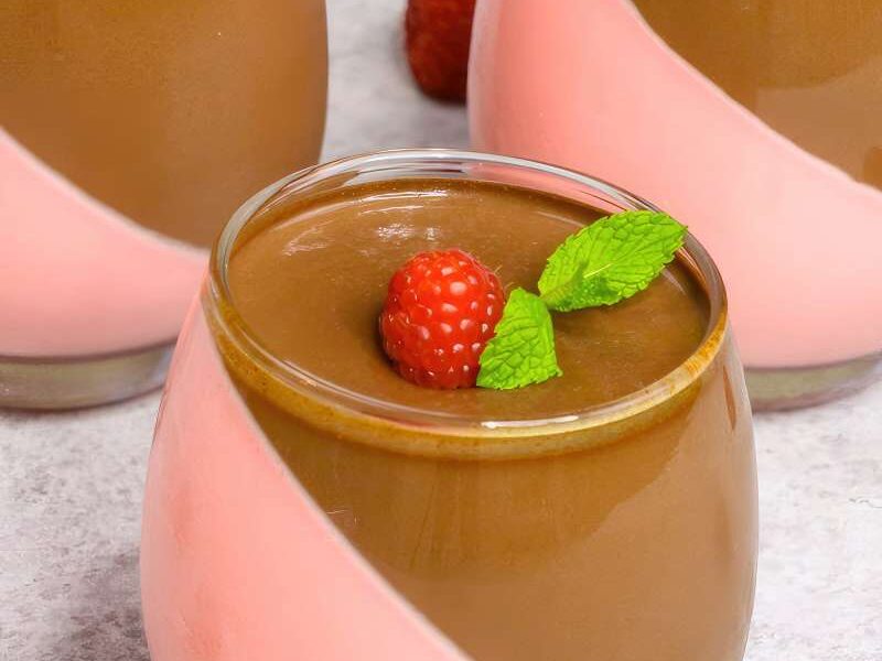 Yummy chocolate pudding dessert recipe