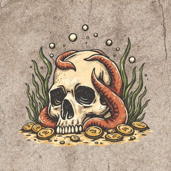 Retro Death Sea Design