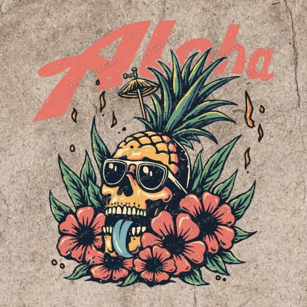 Aloha Pineapple Design