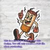 Retro Time To Smoke Design, Retro Vintage PNG, Get High Tshirt Sticker Design, Hippie Shirt png, Retro Cartoon, Retro cigarette sticker png