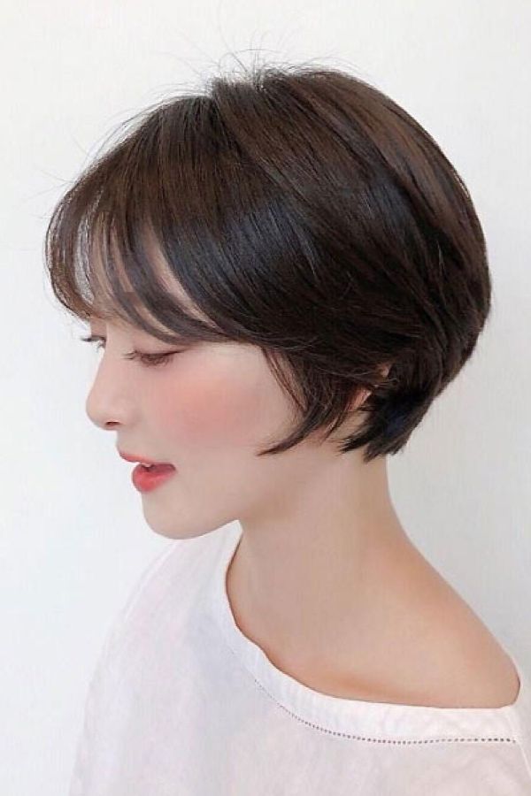 Short layered pixie with defined texture, professional business hairstyles for women
