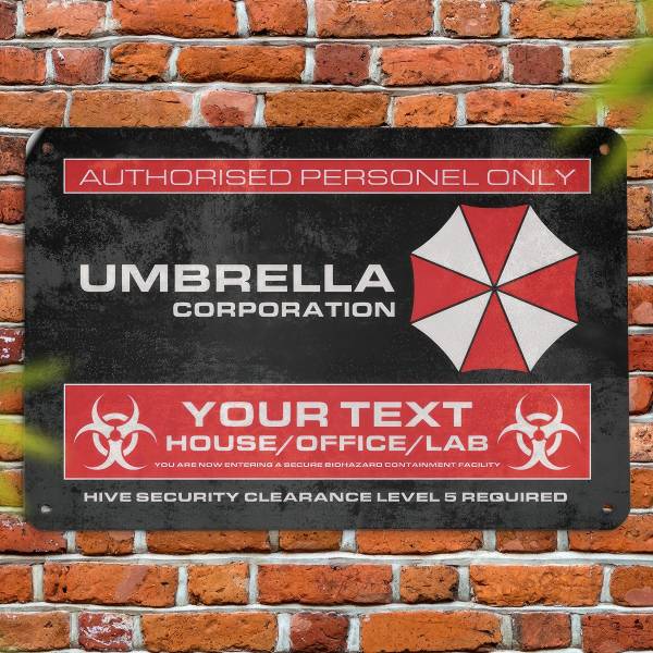💀💀 Umbrella Corporation is not just a sign. It is a warning.