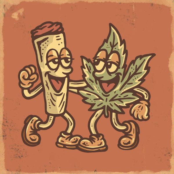 Smoke Bud Squad Retro 420 T-Shirt Hoodie Sticker Design