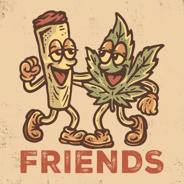 Smoke Bud Squad FRIENDS 🌿🔥