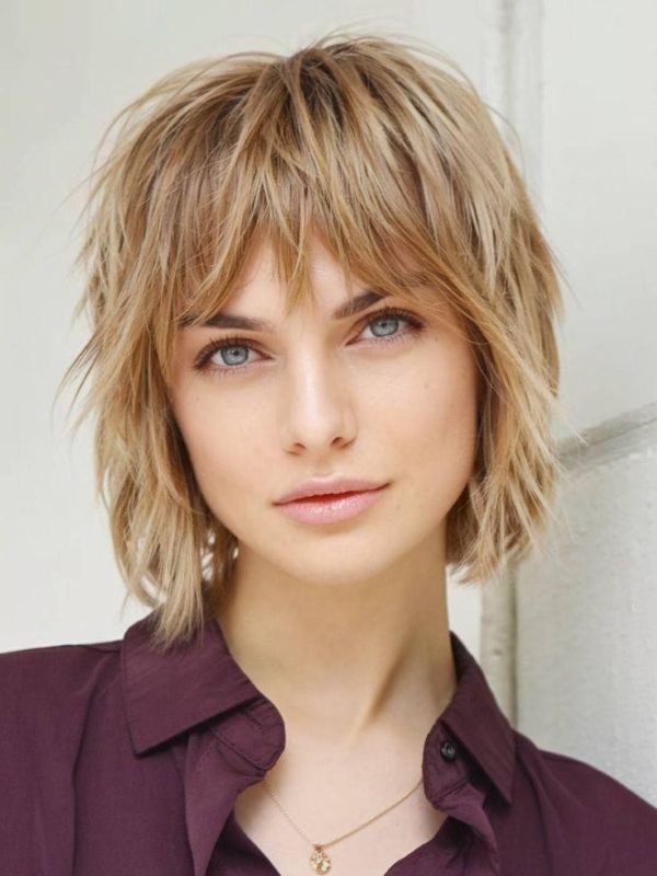 Soft shag layers with airy fairy texture